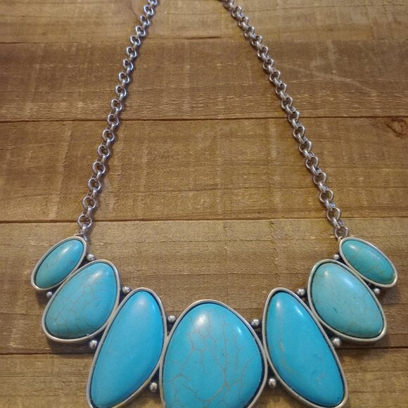 paparazzi Jewelry - Paparazzi Primitive Blue Necklace